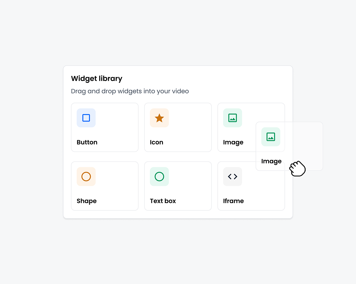 Widget library